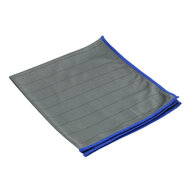 Microvezeldoek Carbon 40 X 50 CM 5 stuks grijs met assorti rand (gerecycled)