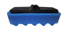 Sponsborstel blauw waterdoorlatend 28x10 cm