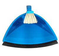 Stofblikset blauw voorkant