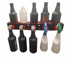 Flessenrek met 10 flessen