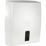 Vouwhanddoek dispenser wit