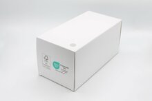 Dispenserdoos doekjes 38x38 cm grijs