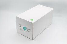 Dispenserdoos groene doeken 38x38cm