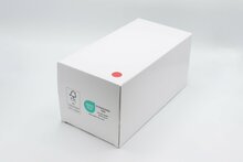 Dispenserbox rood 38x38 cm 50 stuks