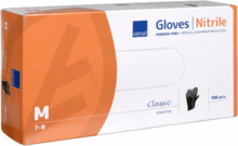 Nitril handschoen zwart