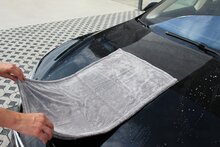 droogdoek groot in gebruik