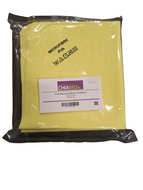 PVA doek geel met etiket