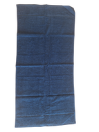 Badstof  Donkerblauwe Handdoek 50 x 100 cm