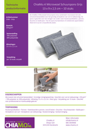 Gebruiksblad Schuurspons microvezel grijs