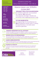 Gebruiksblad Scrub  and Clean 2