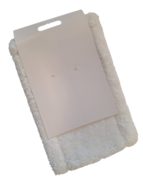 Microvezel Vlakmop Betra Prof Pocket Wit 40 x 14 cm verpakking achterkant