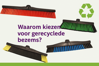 🌍Waarom kiezen voor gerecyclede bezems?