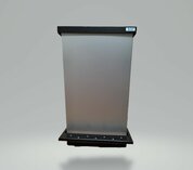 Sherman industriële pedaalemmer 2 x 25 liter afvalscheiding 55x40x34 cm
