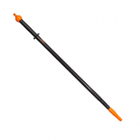 Telescopische steel waterdoorlatend 1000-1800 mm met Euro Lock OrangeBrush