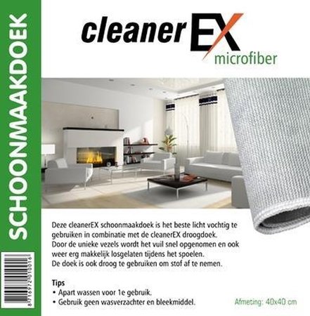 Schoonmaakdoek 40x40 cm CleanerEx