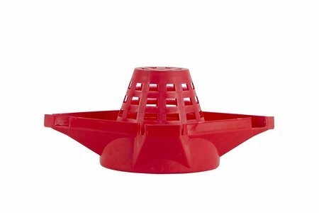 Wringer voor mopemmer 12 liter rood
