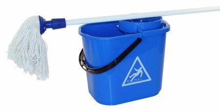Mopemmer 12 liter compleet met Spaanse mop en steel