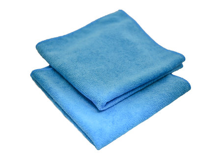 Microvezeldoek 40x40 cm 300 grams blauw per 5 stuks