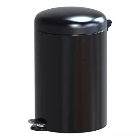 Pedaalemmer Doman Soft Close zwart 20 liter