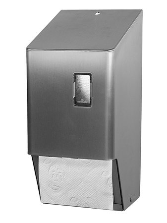 Toiletrolhouder 2rols RVS