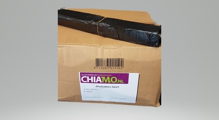Afvalzakken HDPE zwart My T15 63x70 cm 40 rollen 25 zakken per rol