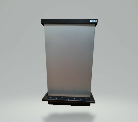Sherman industriële pedaalemmer 2 x 25 liter afvalscheiding 55x40x34 cm