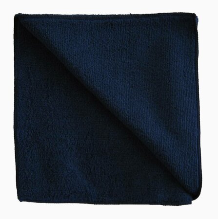 Microvezeldoek 40x40 cm 300 grams zwart per 5 stuks