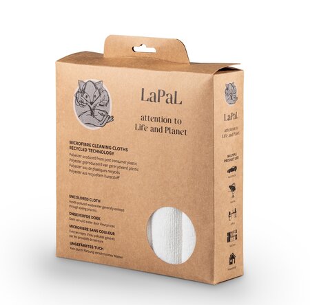 LaPal gerecycled Microvezeldoeken 40x40cm 5 stuks