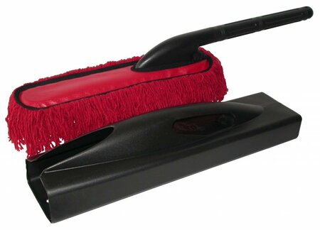 Car duster met zwarte koker