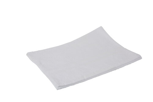 Handdoek badstof ca. 50x100 cm set à 6 stuks wit