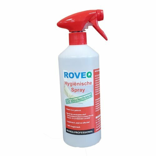 ROVEQ Hygiënische spray op alcoholbasis - 100% Hygiënisch. 750 ml