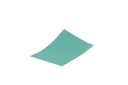 Bacterie remmende viscosedoek ca. 35x50 à 25 stuks groen