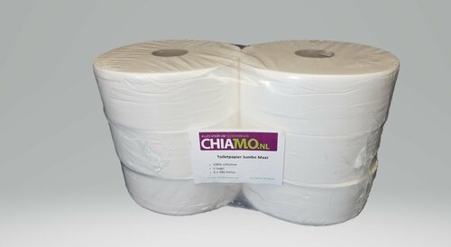 Toiletpapier Maxi Jumbo cellulose 2 laags
