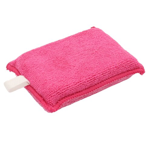 DUO spons roze 14 x 9 cm per 10 stuks verpakt