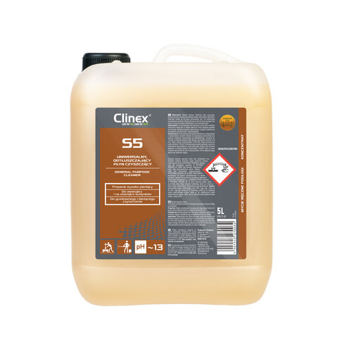 Ontvetter Clinex S5 sterk geconcentreerd 5 liter