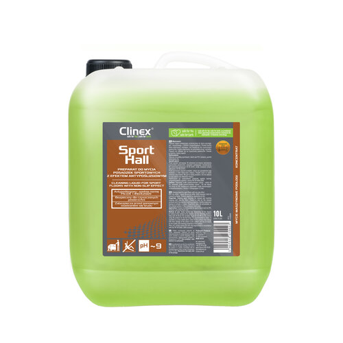 Sportvloerreiniger Clinex Sporthall 10 liter antislip effect