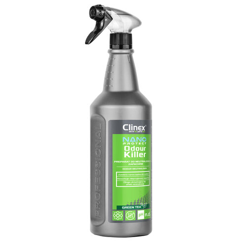 Luchtverfrisser Clinex Nano Protect Silver Odour Killer Green Tea 1 liter