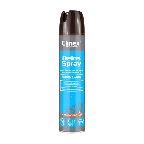 Hout en meubelreiniger Clinex Delos Spray en onderhoud 300 ml