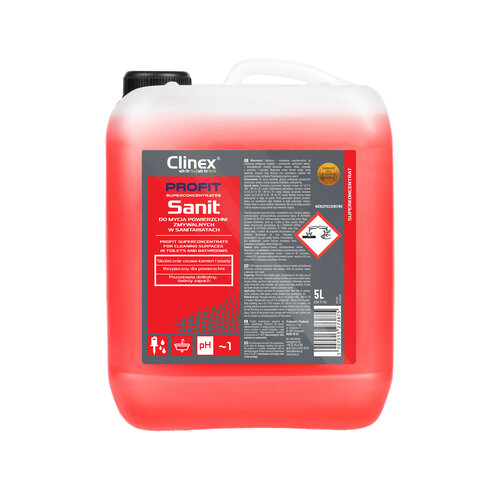 Sanitairreiniger Clinex Profit Sanit 5 liter super geconcentreerd