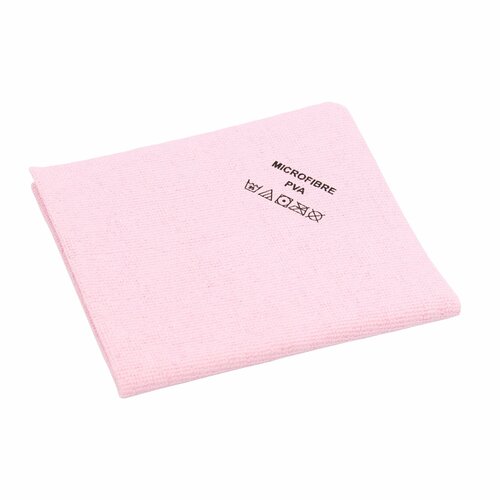 PVA Microvezeldoek Roze – 5 stuks – 38x35 cm – Streeploos & Ultra-absorberend