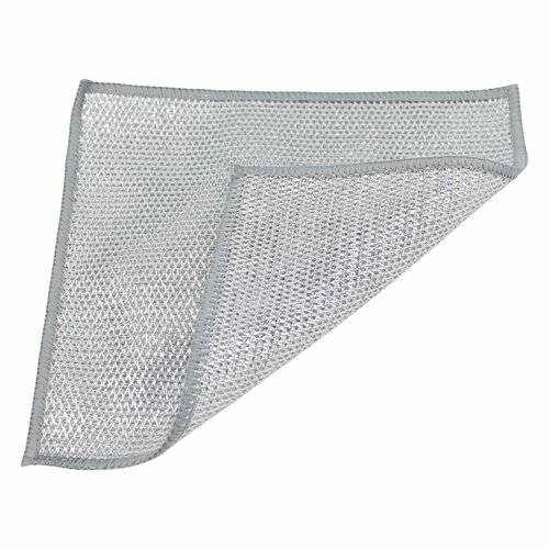 Draad Afwasdoek Grijs – 2-laags – 10 stuks – 20x20 cm – Sterk, Schuimend & Herbruikbaar