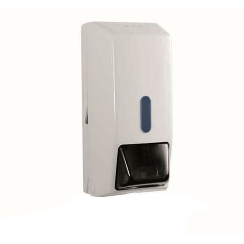 ABENA Zeepdispenser Wit – 700 ml – Met Slot & Kijkvenster