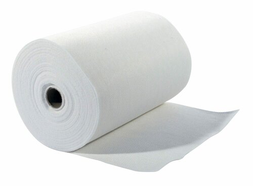 Stofwisdoek met Kleefmiddel – Wit – 1 Rol à 50 Stuks (22x60 cm)