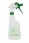 Sprayflacon met sprayer, schaalverdeling en pictogram 600 ml desinfectie
