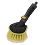 Autowasborstel 26 cm geel waterdoorvoer